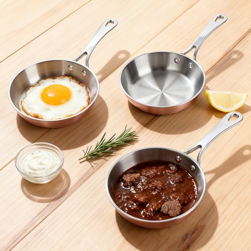 0.12QT Mini Sauce Pan (0.12 QT / Pure Copper)