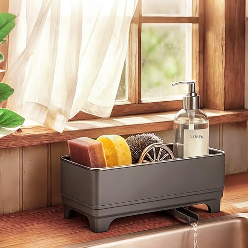 Sponge Holder for Kitchen Sink (Grey 1)