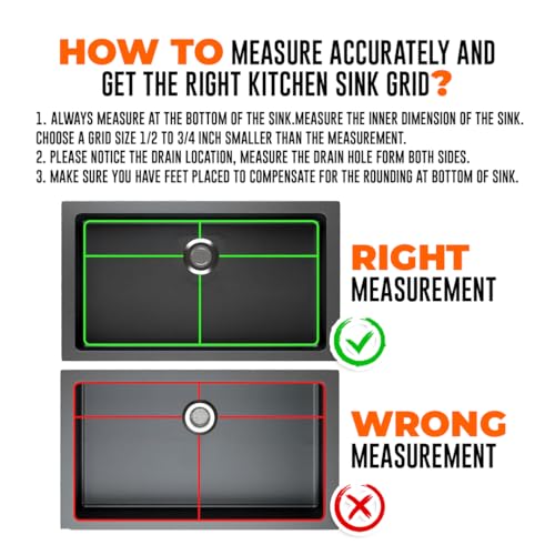 Durable and Versatile Kitchen Sink Grid 19"x14"