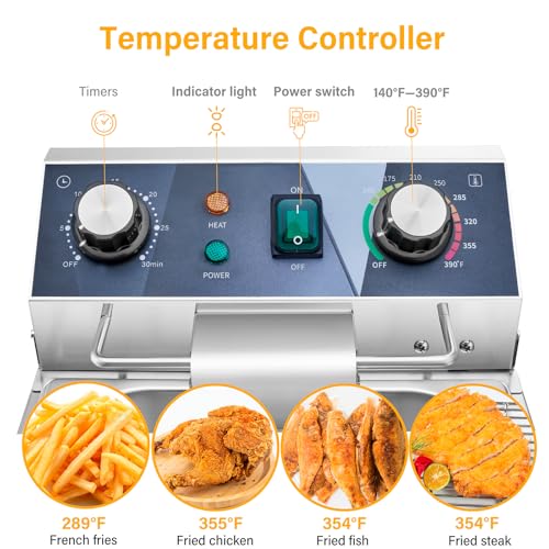 Electric Deep Fryer (13L 1800W)