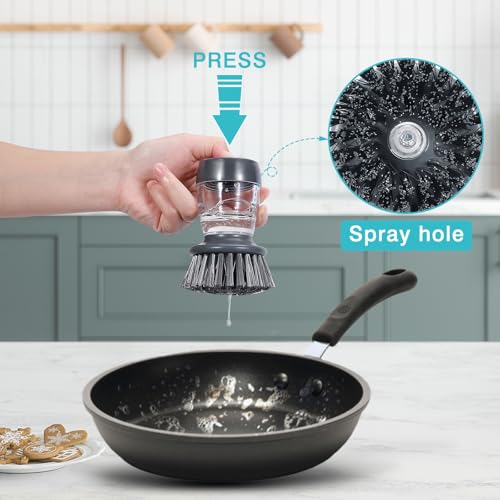 Soap Palm Brush Storage Set