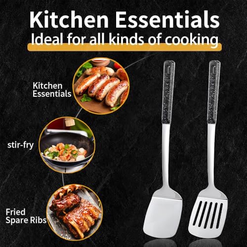 Stainless Steel Spatula with Heat Resistant Handle (Stainless Steel Spatula-1)