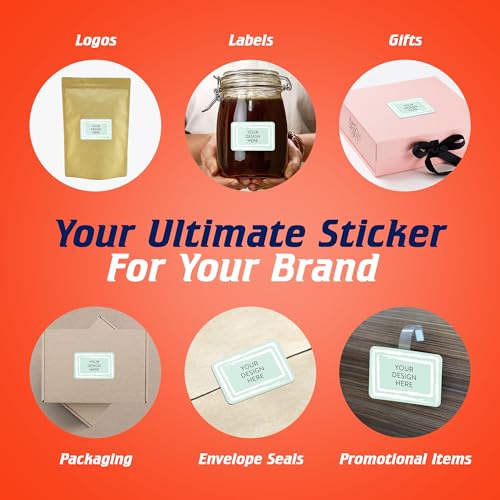 100 Custom Vinyl Stickers (Mint / 6x4)