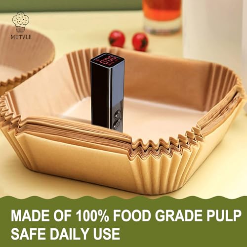 Air Fryer Liners for Ninja Crispi Air Fryer (5.5''+7.5''Square)