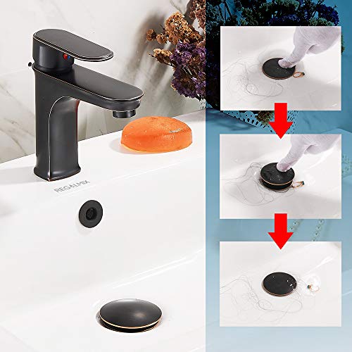 Vessel Sink Drain (With Overflow / Oil-rubbed Bronze)