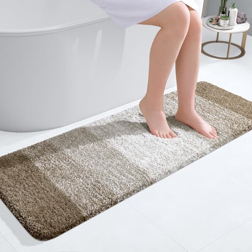 Bathroom Runner Rug 47x17 (47" X 17" / Coffee)