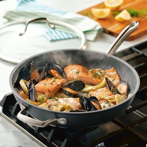 Accolade Forged Hard Anodized Nonstick Deep Frying Pan (Skillet (12"))
