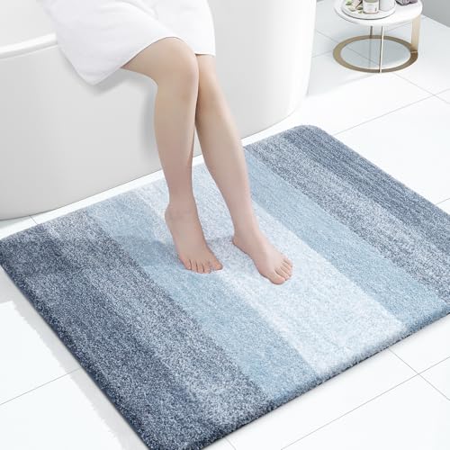 Large Bathroom Rugs 40x32 (40" X 32" / Blue)