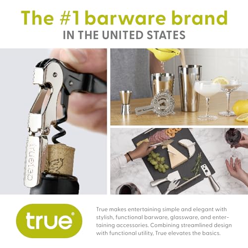 Truetap Double Hinged Waiter's Corkscrew Wine Opener (Rose Gold)