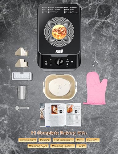 750W Programmable Bread Maker (3LB Family Size)