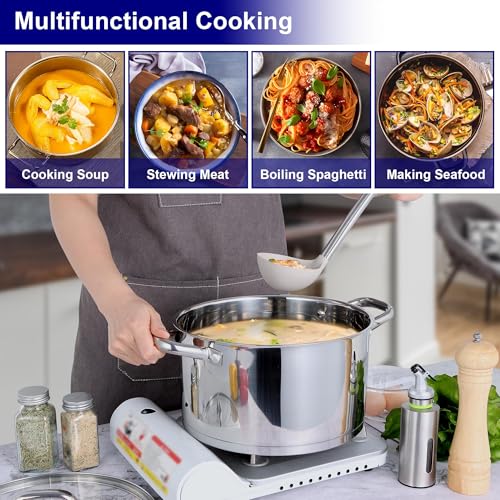 Stainless Steel Stock Pot (8 Quarts)