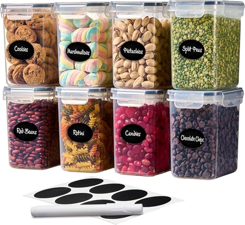 Airtight Food Storage Container Set (8 Count)