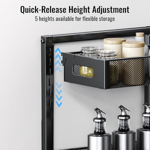 Under Sink Organizer (Black / L-2PC)