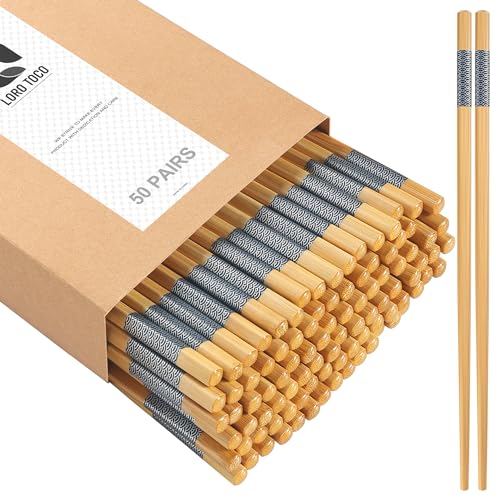 50 Pairs Bamboo Chopsticks Disposable (50Pairs)