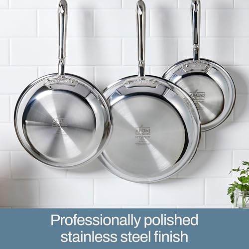 D3 Stainless Steel Cookware Set (Silver / 14 Piece Set)