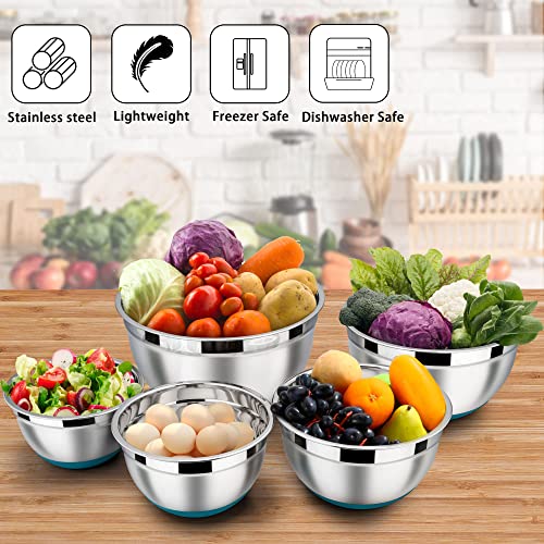 Metal Nesting Mixing Bowls Set of 6 (6 Count)