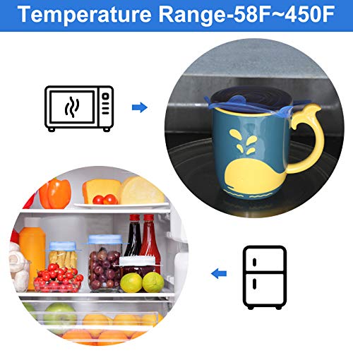 24 Pcs Silicone Stretch Food Covers