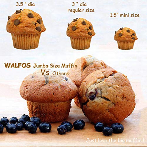 Silicone Texas Muffin Pan (1 Pc: 6 Cups, Jumbo)