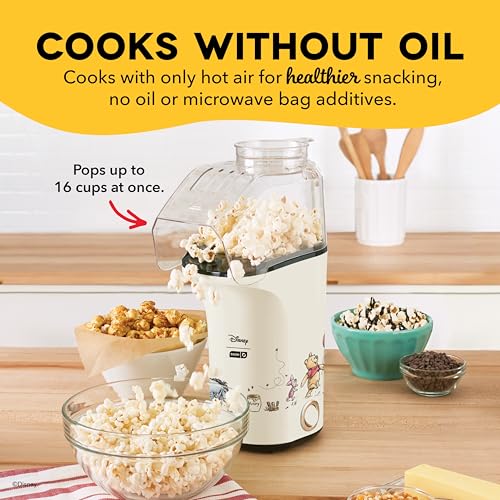Disney Dash Winnie the Pooh Fresh Pop Popcorn Maker (Winnie the Pooh / 16 cups)