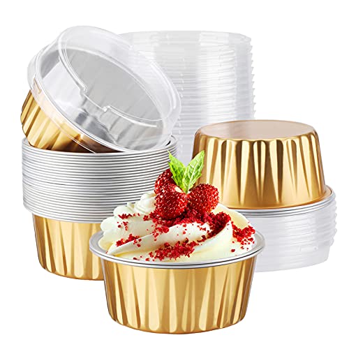 Mini Cheesecake Containers (Gold / 30pcs)