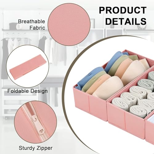Drawer Organizer for Clothing (15 Count)