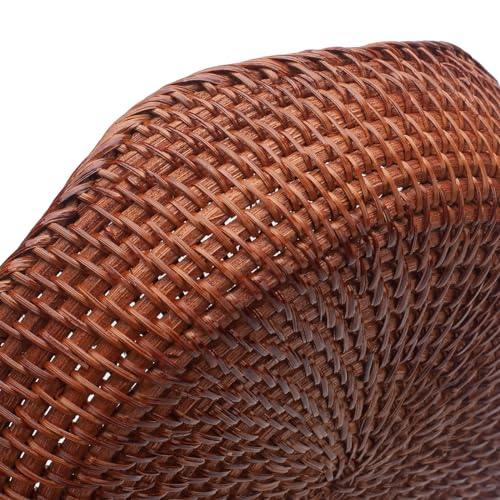 Rattan Bread Basket (Set of 3 (Small/Medium/Large) - Brown)