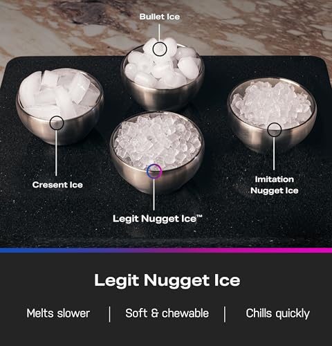 GE Profile Opal 2.0 XL Countertop Nugget Ice Maker with 1 Gallon Tank (Moonstone Blue)