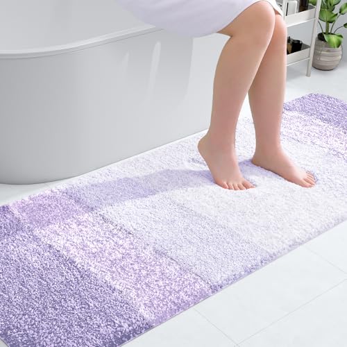 Bathroom Runner Rug 70x20 (70" X 20" / Light Purple)