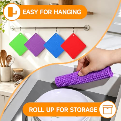 Silicone Trivet Mats (4 Count)