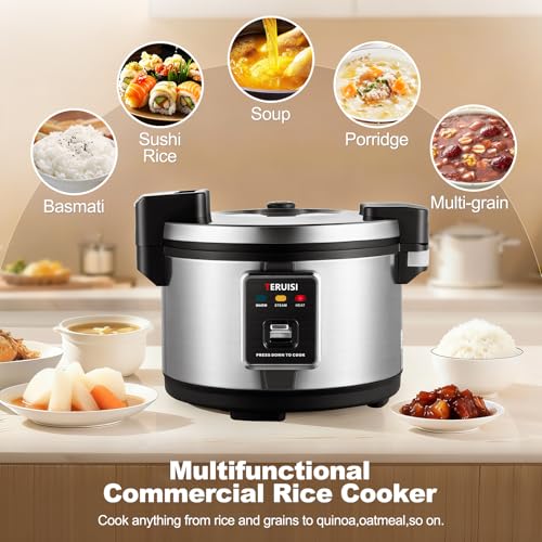 Commercial Rice Cooker (10.6 QT Capacity)