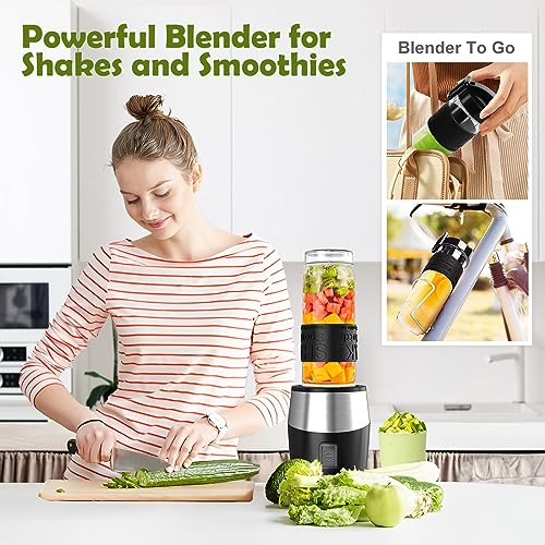 Blender and Food Processor Combo (Black-02)