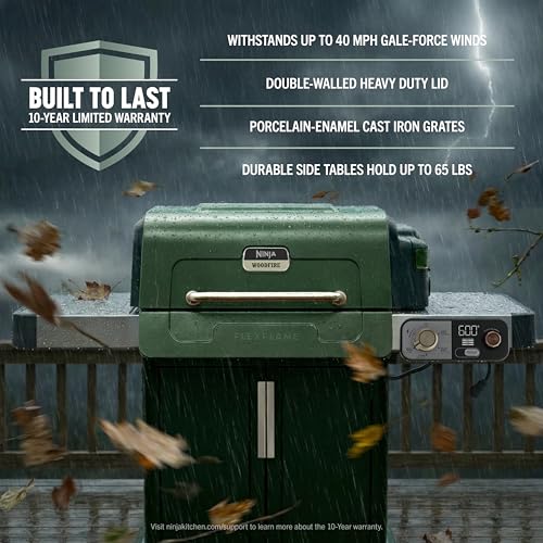 FlexFlame Grill & Smoker (Green)