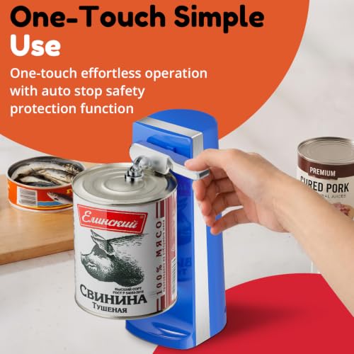 Electric Can Opener (Blue)