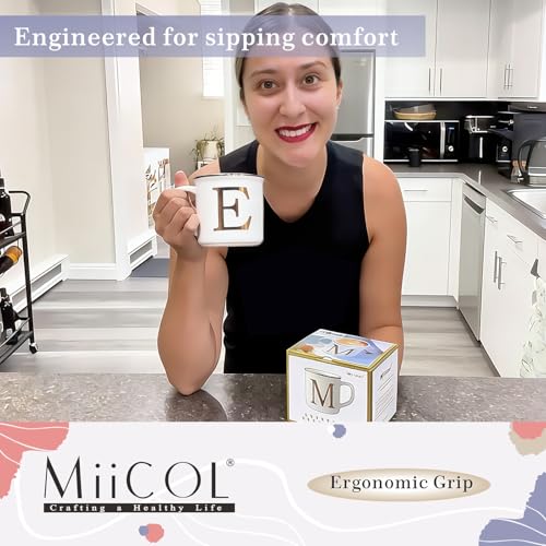 Ceramic Coffee Mug 16oz (Letter E Mug)