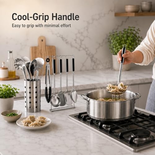 Cooking Utensils Set (Brown)