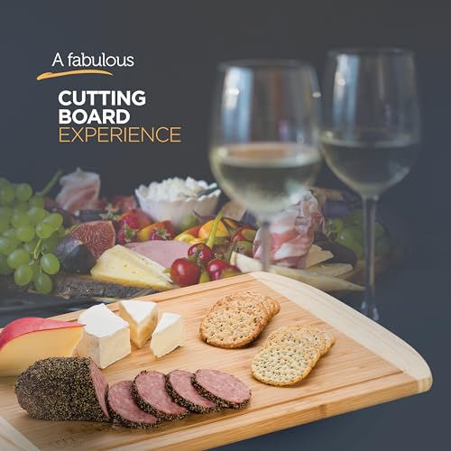 Bamboo Cutting Board Extra Large (18"L x 12"W)