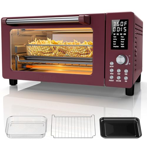 Bravo Pro Convection Air Fryer Toaster Oven Combo (Cinnamon)