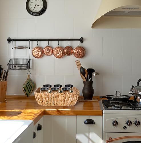 Small Wicker Baskets for Organizing 2 Pack