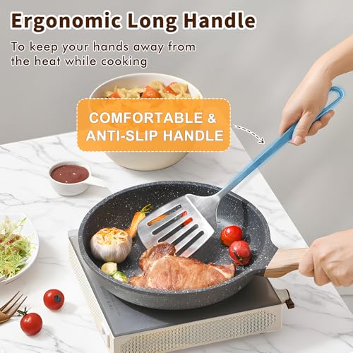 2 Pcs Stainless Steel Spatulas Set (2 Count)