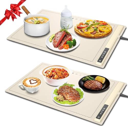 Electric Warming Tray (Beige-2pack)