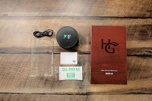 Auto Cure Smart Jar and Vacuum Seal Curing Jar with Built In Hygrometer (HG315-1L)