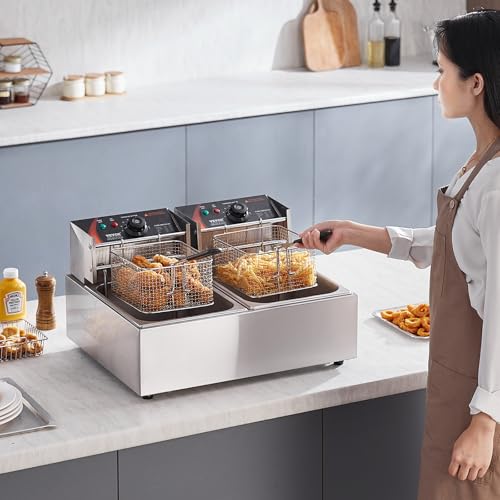 Commercial Deep Fryer (Deep Fryer / Double Fryer)
