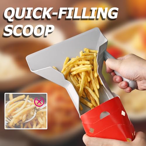 Polycarbonate French Fry Popcorn Scoop