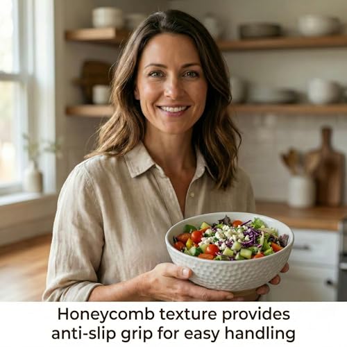 Large Ceramic Dinner Bowl Set (9.5“)