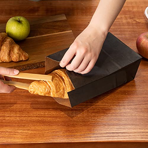 Bag Tek 4lb Paper Bags (4 lb / Black)