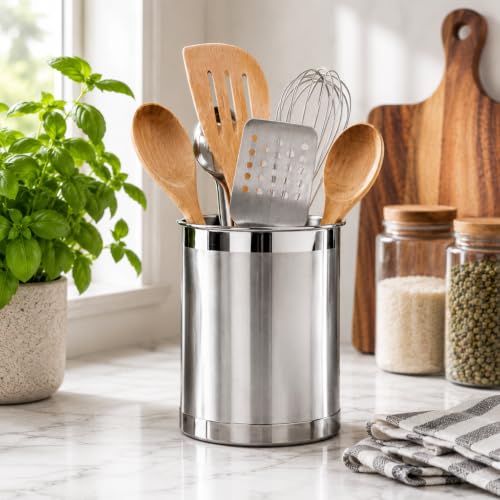 Stainless Steel Utensil Holder