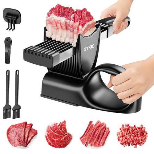 Fresh Meat Slicer with SteadyGrip (Black)