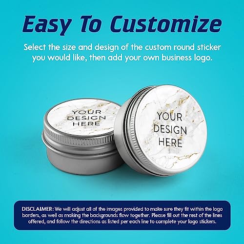 Custom Vinyl Stickers Your Image (100 Count)