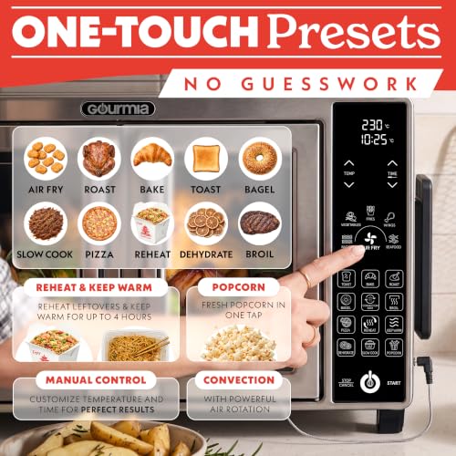 Toaster Oven 6 (Stainless Steel - 18 Presets with Probe)