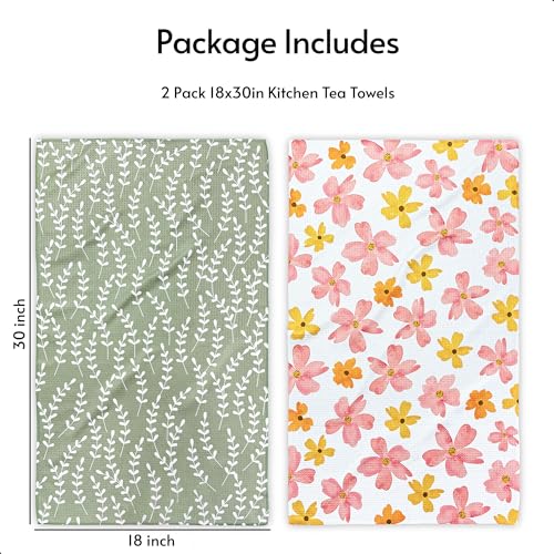 Kitchen Towels (Blush Garden)